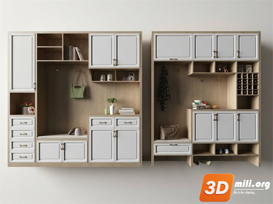Shoe cabinet Skp Files